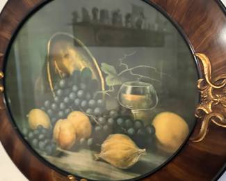 Antique Wood Framed Still Life Painting