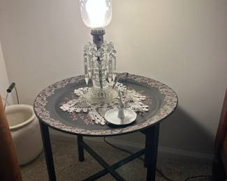 Tray Top Side Table