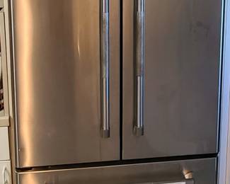 Stainless Steel Fridge Freezer