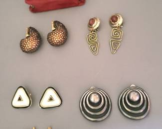 Vintage silver and Costume Jewelry