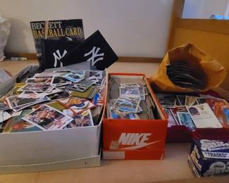 Vintage baseball cards