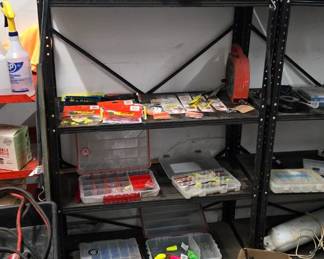 Misc fishing tackle and supplies