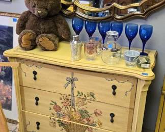 Mirror $80 (sold), Drexel 3 drawer dresser $125