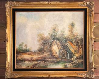 Oil on Canvas, F. Wagner $400