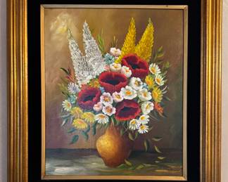 Oil on Canvas, Citroen $1100