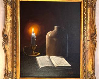 Oil on Canvas, Charles Blaylock $800