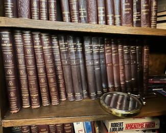 1953 set 'Book of Knowledge'  Grolier society