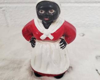 Black Americana Cast Iron Bank