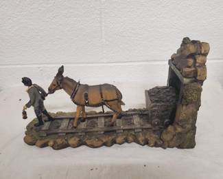Coal miner with donkey