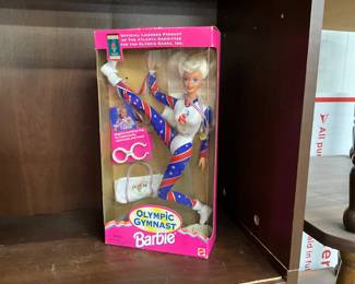 1996 Mattel Atlanta Olympic Gymnast Barbie Doll