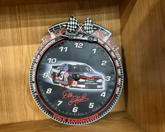 Dale Earnhardt Clock