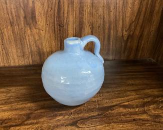 Powder Blue Pottery Jug