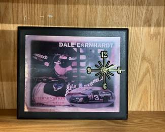 Dale Earnhardt Clock