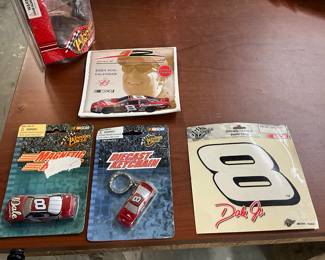 Dale Earnhardt Collectibles - Mini Calendar - Magnetic Racer - Diecast Keychain - Static Cling