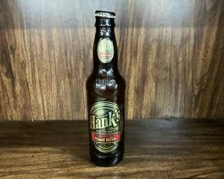 Hank's Gourmet Root Beer Glass Bottle 