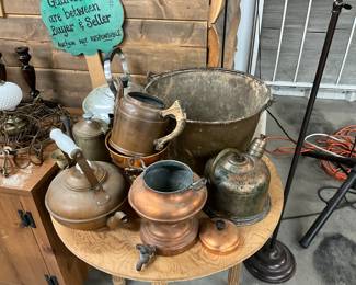 Copper  / Brass / Cast Iron Items