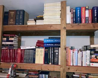 Tons of medical books and other books of all kinds 