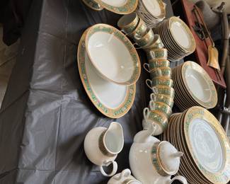 Large beautiful china set