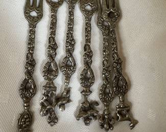 Beautiful silver forks