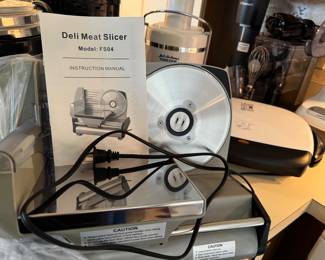 New meat slicer