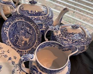 Spode Blue white china