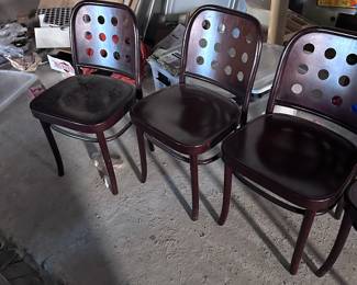 Metal chairs 