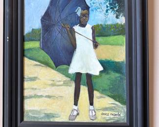 Anna Monteil painting