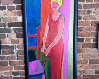 Cecily Hulett painting