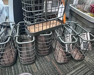 Wire baskets