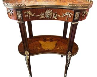 Ormolu Mounted Gallery Top Table 