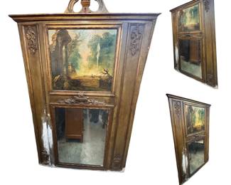 Large Trumeau Mirror (Needs Restoration)
