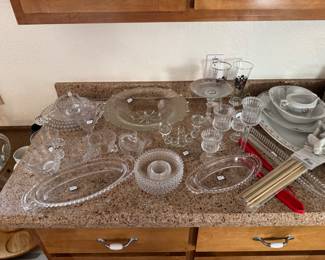 Candlewick Bubble Glassware