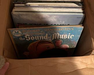 box of records