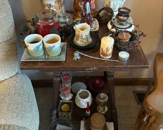 candles, candle holders, candle lamp, candle warmer, etc.
