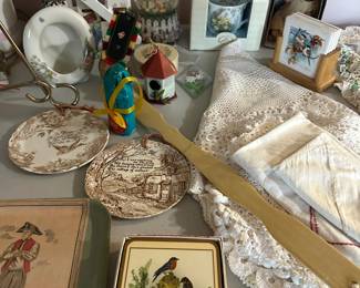 figures, decor, coasters