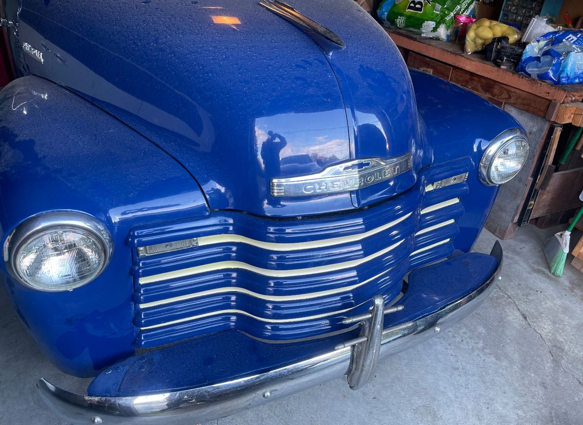 1952 Chevy Pickup single family ownership vehicle.