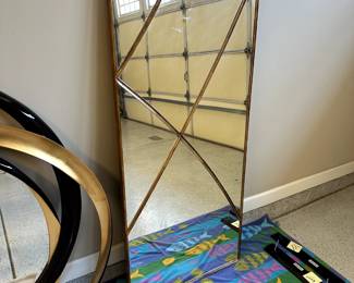 Christopher Guy Gold Leaf Panel Mirror $1750 