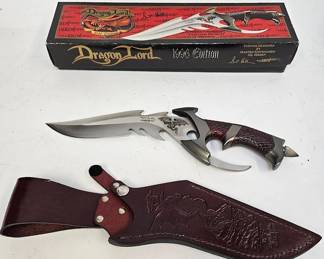 Gil Hibben 1996 Edition Dragon Lord with Sheath