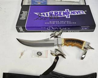 Gil Hibben The Odyssey Knife with Sheath