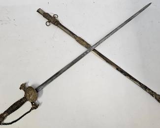 Good Fellows Lodge Sword from The Henderson Ames Co. in Kalamazoo Michigan