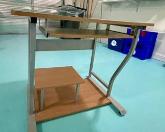 Muti purpose desk with pullout