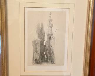 Minaret of the Mosque el-Khomree, Cairo, Egypt       Plate 245