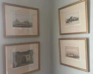 David Roberts   Framed Lithographs