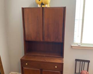 White Furniture cabinet.