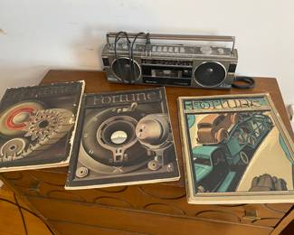 Amazing 1930's and 40's Fortune magazines.