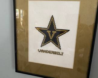 Small Vandy needlepoint.