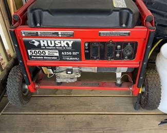 Husky 5000 Watt generator.