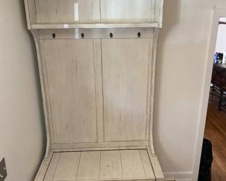 Entry way hall tree.