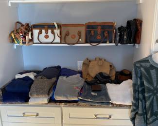 Dooney and Bourke handbags.