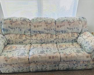 Standard issue Florida sofa.  Do you really see this design in the farmland of Iowa?